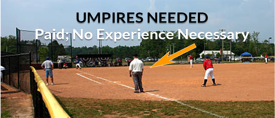 Umpires Needed